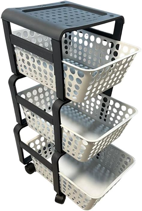 carrello con ruote portatutto amazon
